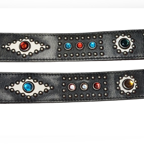 Polo Ralph Lauren SouthWestern Studded Leather Belt - Picture 8 of 8